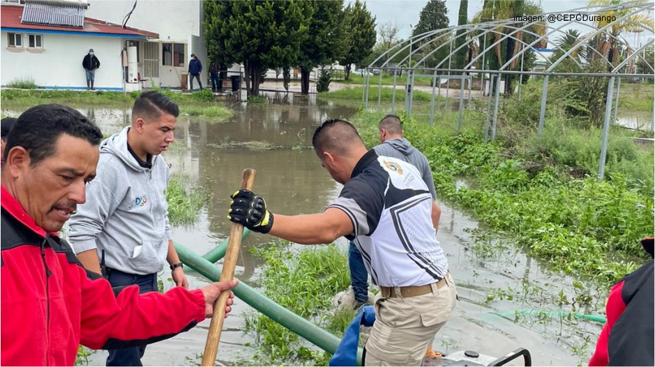 Lluvia afectación